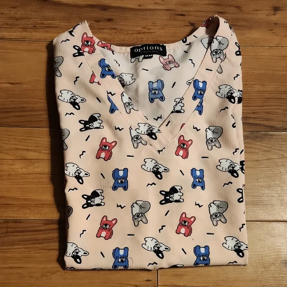 Scrub Top - Picture 1 of 8